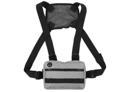 Bolsa táctica ajustable con correa de hombro impermeable para deportes, correr y entrenamiento al aire libre.