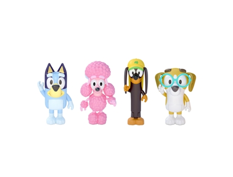 Bluey y Amigos 4 piezas