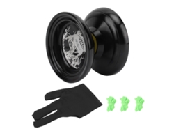 Yoyo De Aleación No Reactivo Con Guante Y Cuerdas, Rotación Estable, Juguete Para Niños