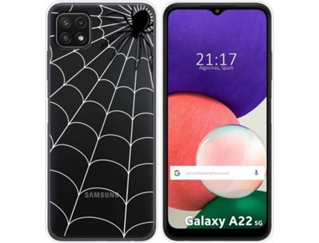Carcasa Samsung Galaxy A22 5G TUMUNDOSMARTPHONE Araña Multicolor