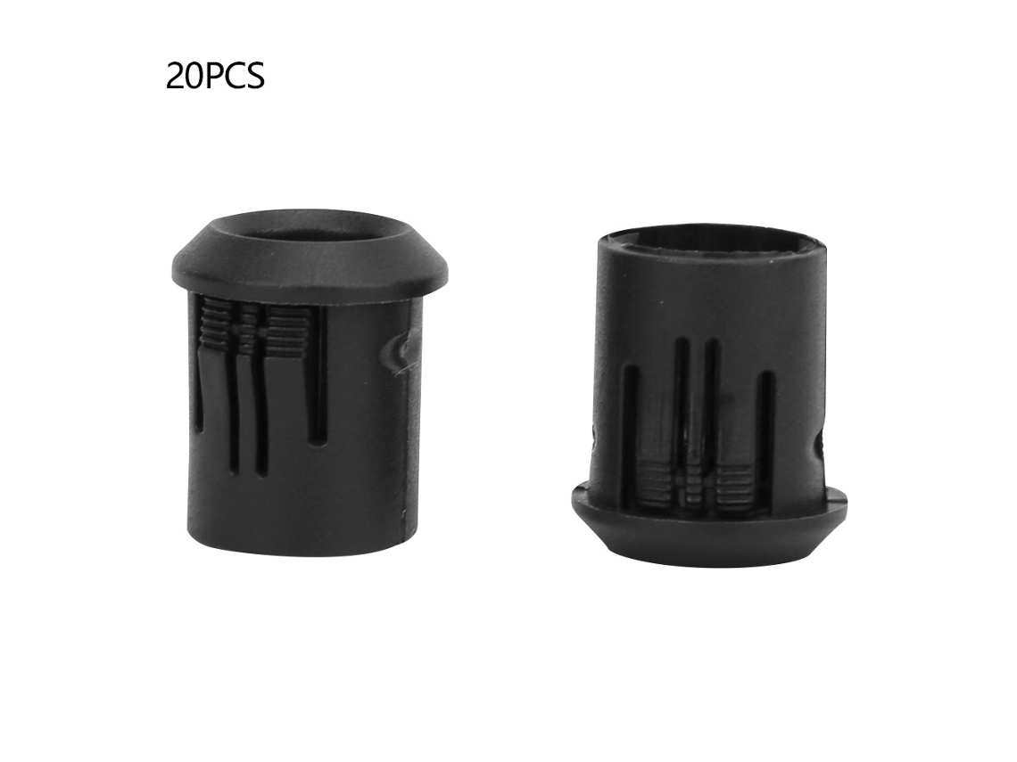 Soporte De Plástico Para Diodos Led, Manguito Largo En Línea, 20 Unidades (8 Mm)