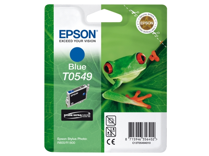 Cartucho EPSON T0549 Azul Escuro (C13T054940)