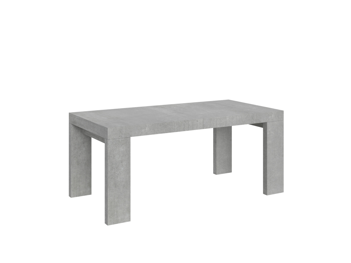Mesa extensible Roxell 200/304x90 cm Hormigón Itamoby