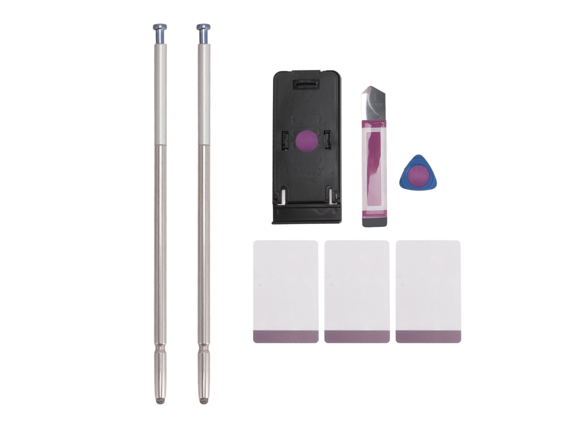 2pcs Caneta Touch Screen Para Motorola Moto G 5g 2022 Xt2215 Com Ferramentas De Escrita E Desenho Cinza