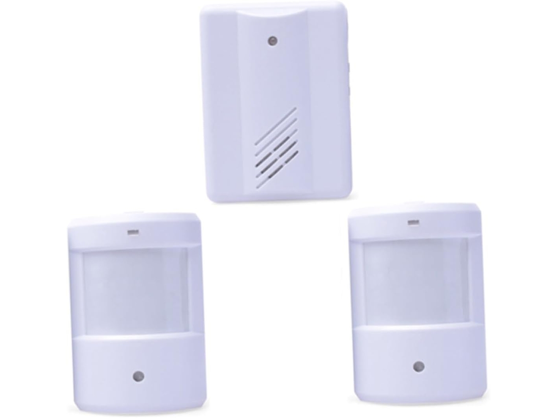 Timbre Con Detector De Movimiento Y Alarma De Seguridad Para La Protección Del Hogar.