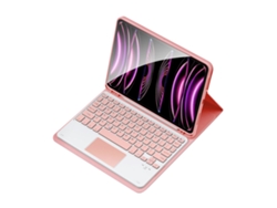 Caja De Cuero Pu Con Teclado Bt Inalámbrico Y Teclado Numérico Usb Para Ipad Air3/pro 10.5/7/8/9 10.2 Pulgadas