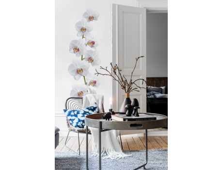 Adhesivo Decorativo PLAGE Foto de una Flor de Orquídea 56 cm X 164 cm