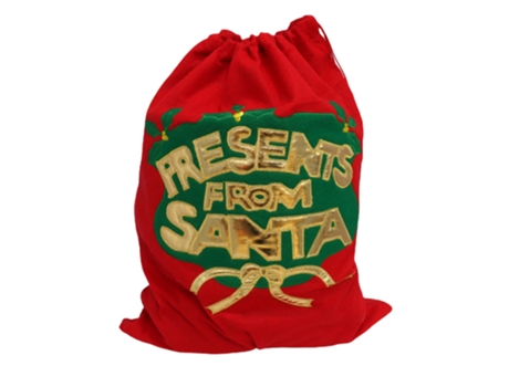 Adorno de Navidad TIENDA EURASIA Tecido Rojo (50x65cm)