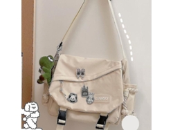 2026-mochila Messenger Retro Hombre Con Gran Capacidad Ligera Banda Ajustable Para Hombres