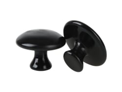 2 Piedras De Masaje Con Forma De Hongo, Calentador De Basalto Natural, Herramientas Gua Sha Para Rostro Y Cuerpo.