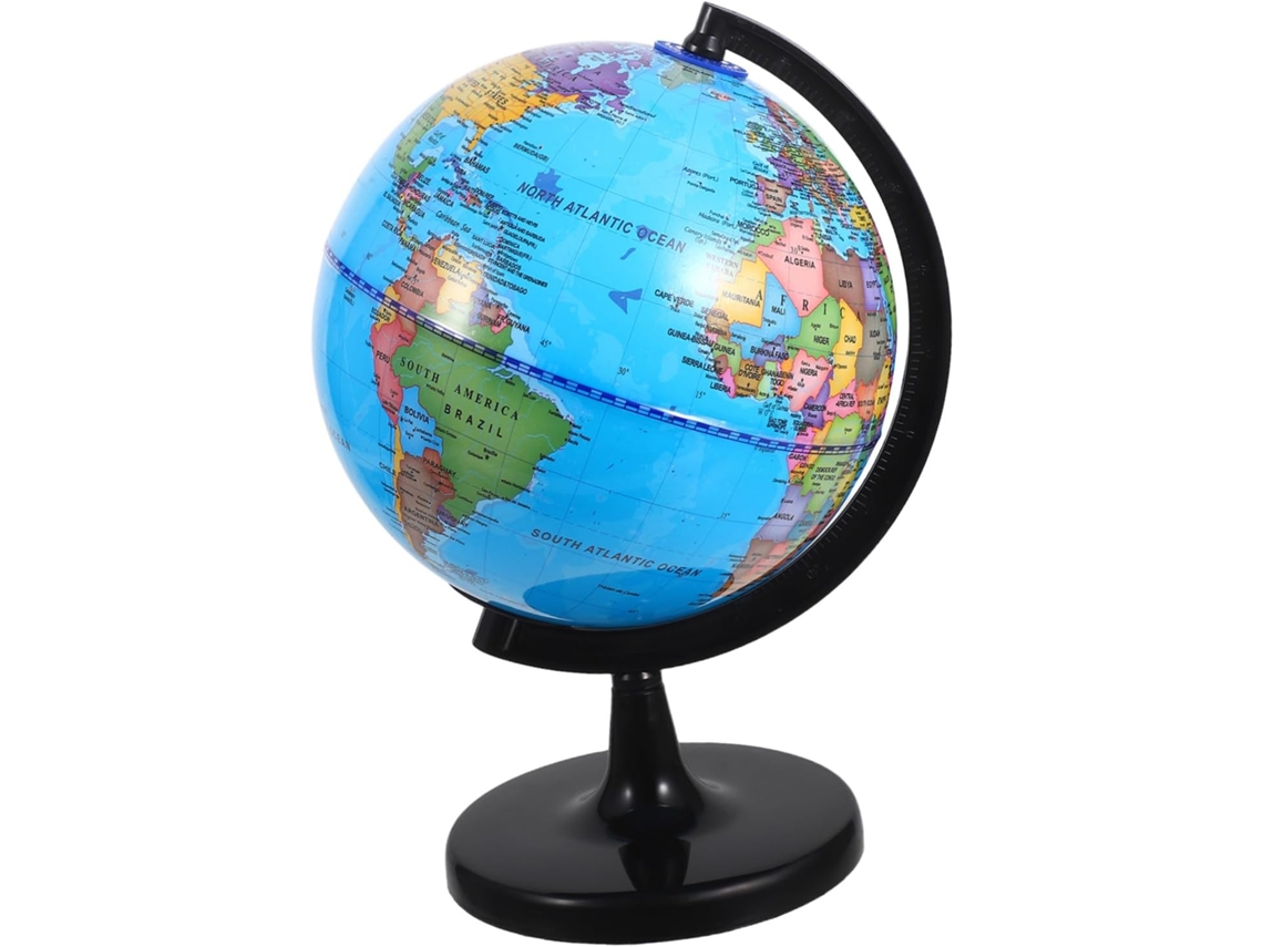 Globo Terráqueo Educativo | Fácil De Girar | De Plástico