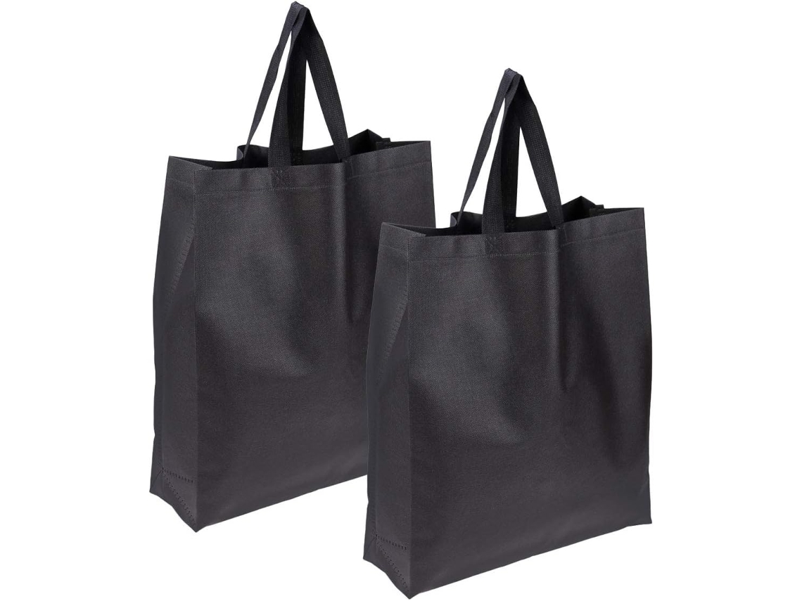 4 Bolsas De Compra Plegables Tela No Tejida,