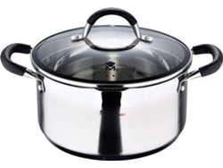Cacerola MASTERPRO BGMP-1500-BK (5L - 24x12 cm - Acero Inox)