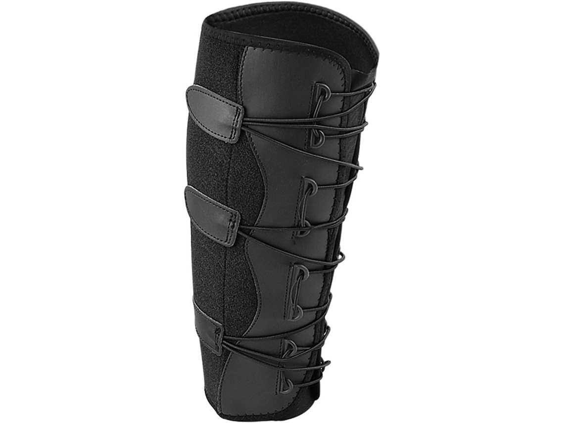 Rodillera deportiva SFUSHOS ajustable, elástica, con cordón y transpirable para correr.