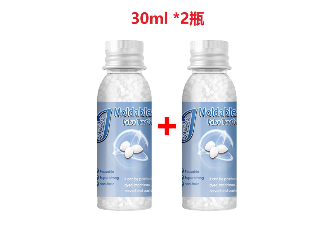 Gel de maquillaje decorativo para dientes 30 ml x2