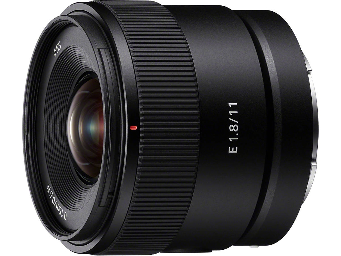 Objetivo SONY E SEL11F18 (Negro - Encaje: Sony E - Apertura: f/1.8 - f/11)
