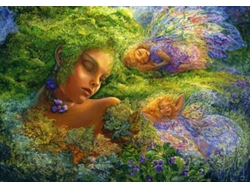 Rompecabezas Grafika Josephine Wall Moss Maiden de 1500 piezas de fantasía