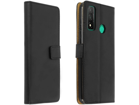 Funda Huawei P smart 2020 AVIZAR Libro Billetera Negro