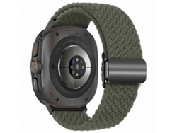 Pulseira Trançada Tipo W Para Smartwatch De 47 Mm Com Fecho Magnético.