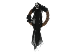 Guirnalda De Fantasmas Para Halloween, Decoración De Puerta Principal, Adorno Colgante Para Exterior Y Día De Brujas