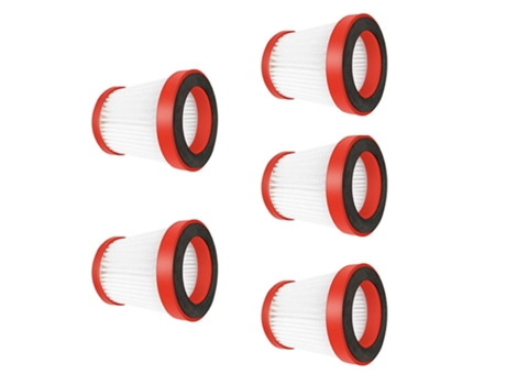5 peças de filtro para aspirador de pó portátil xiaomi deerma vc01