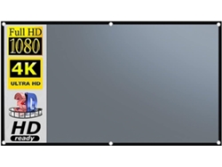 Pantalla De Proyección, 16:9, Pantalla De Bloqueo De Luz Para Proyector, 100-120 Pulgadas, Pantalla De
