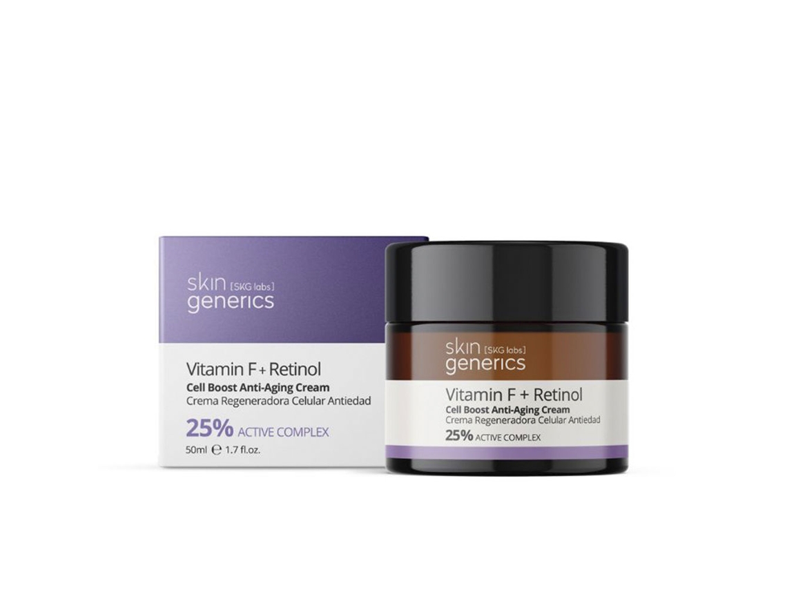 Crema Antienvejecimiento Vitamin F Retinol Cell Boost SKIN GENERICS 50 ml