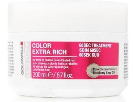Champú GOLDWELL Dualsenses Color 60Sec Treatment - Extra Rich (200ml)