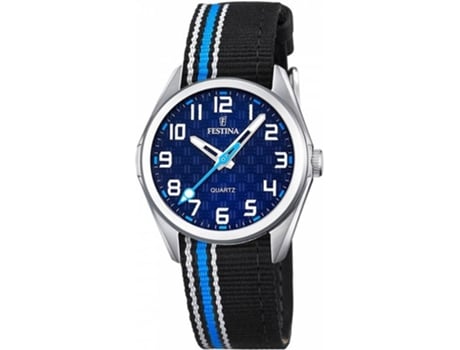 Reloj FESTINA Infantil (Textil - Negro)