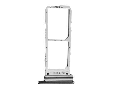Bandeja Tarjeta SIM de Repuesto para Samsung Galaxy Note 10 negro CLAPPIO
