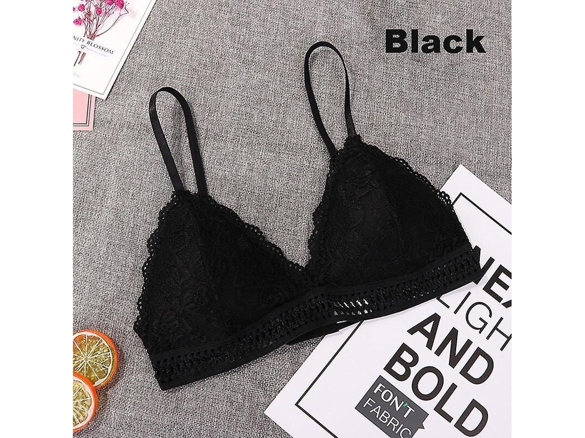 2026-sujetos De Encaje Francés Sexy V Profundo Sin Costuras Sin Alambres Para Mujer Suave Push Up Bralette