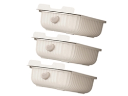 Organizador de ropa interior para armario, 3 piezas, de plástico, con características innovadoras, Hengjian