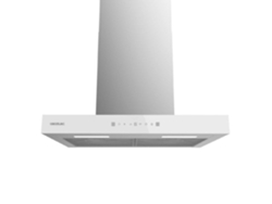 Cecotec Campana Extractora 60 Cm Tipo T Bolero Flux Tt 605500 Glass White A++. 70w, Frontal Cristal Blanco, Bajo Consumo