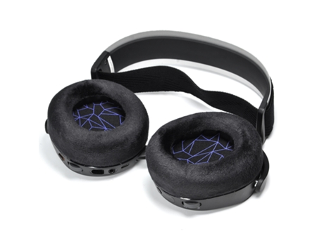 Almofadas de ouvido para SteelSeries Arctis Prime/1/3/5/7/9/9X/Pro pelúcia macia 1 par Azul