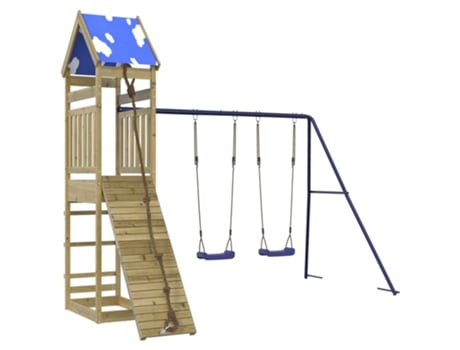 Parque infantil de exterior VIDAXL madera de pino impregnada