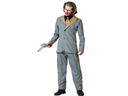Disfraz De Payaso Halloween Cinturón Con Corbata Hombre Adulto XXL ATOSA