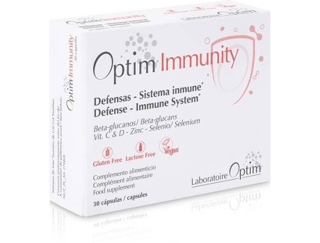 Complemento Alimentar OPTIM LABORATOIRE Optim Immunity (30 cápsulas)