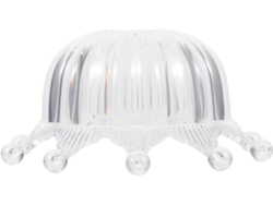 Cúpula acrílica transparente para lámpara de araña, ideal para lámparas colgantes.