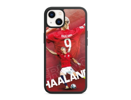 Funda Móvil Oficial Norges Fotballforbund para iPhone 13 PHONECASES3D Piel Sintética Negro