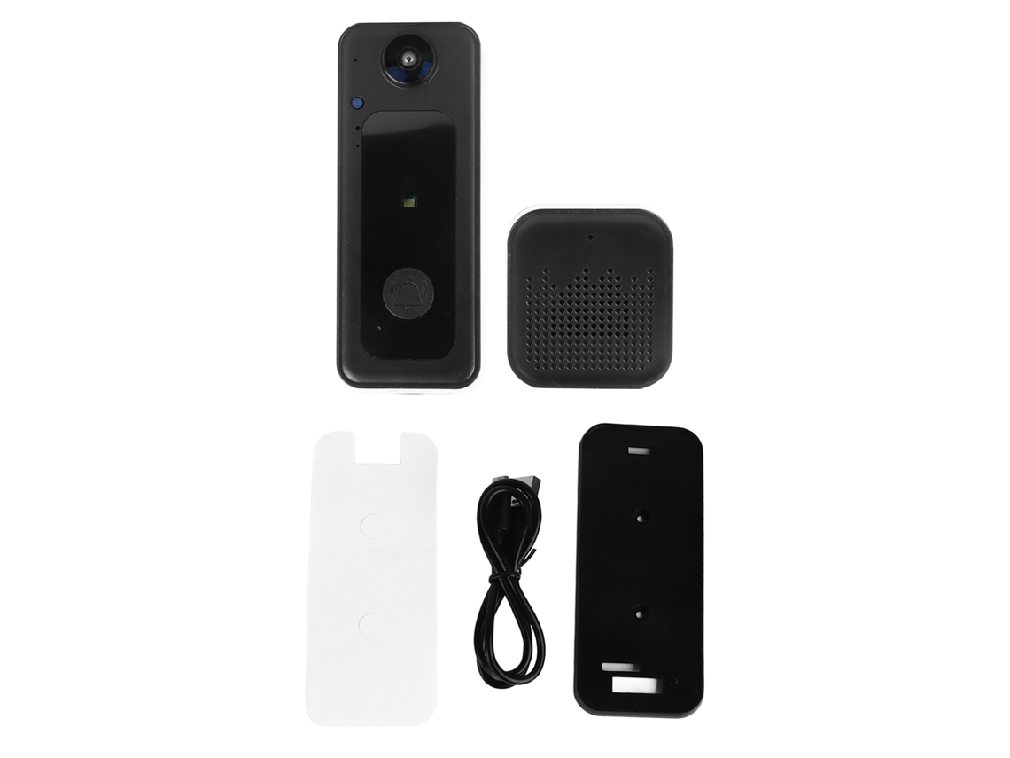 Timbre Inalámbrico Inteligente Con Cámara Hd, Reconocimiento Inteligente Y Seguridad Para El Hogar.