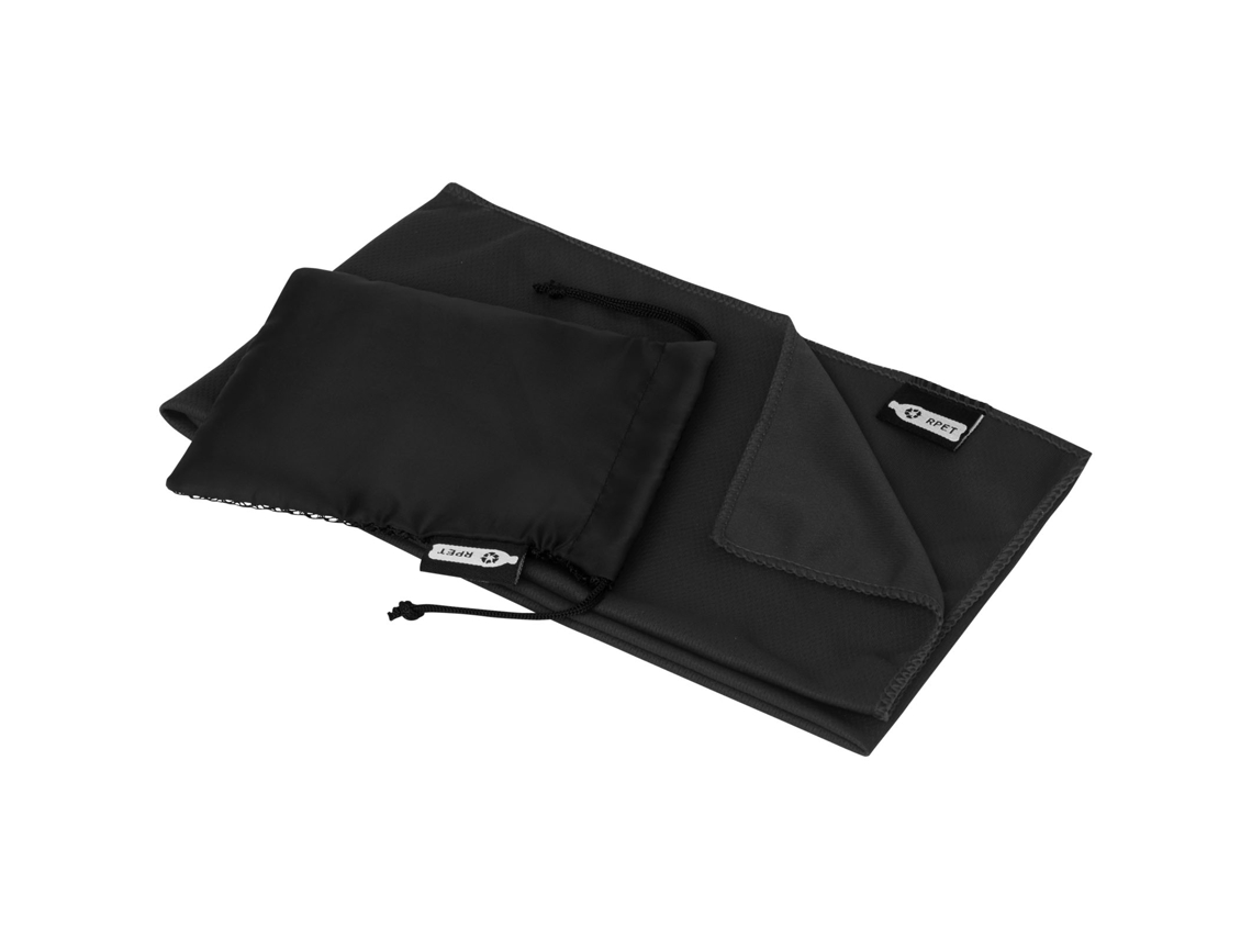 Toalla Refrescante Deportiva De Pet Reciclado Con Bolsa 80 X 30 Cm "raquel"