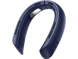 (azul) Potente Ventilador De Cuello Portátil - 6000 Mah - Ajustable 360° - Sin Aspas - Usb