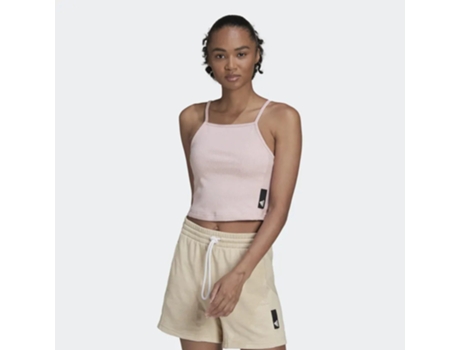 Camiseta de Mujer ADIDAS Sl Su Tank Algodón Rosa (M)