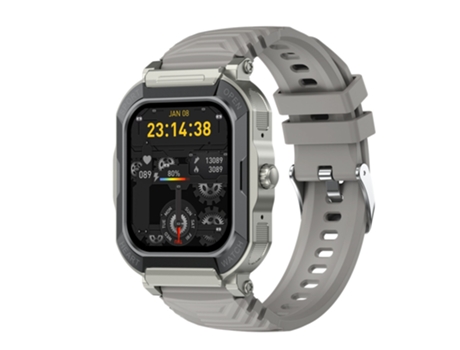 Smartwatch Con pantalla a color H30 de 1,91 pulgadas, compatible con monitorización de frecuencia cardíaca/monitorización de presión arterial