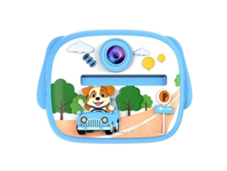 Siurn Hd 1080p Cámara Instantánea Perrito Azul Conduciendo