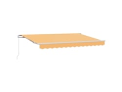 Toldo retráctil Vidaxl color arena, 4 x 2 m.