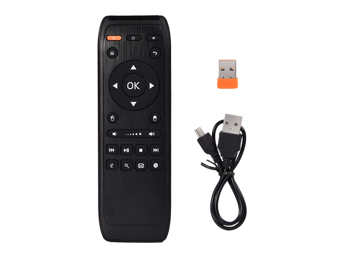 Mini Teclado Y Ratón Inalámbricos Con Control Remoto Para Tv, Pc, Android, Ios Y Smartphones.