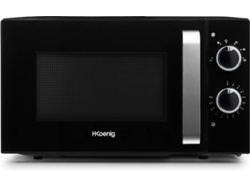Microondas H. KOENIG VIO8 (20 L - Sin Grill - Negro)