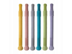 Juguetes De Silicona Para La Dentición De Bebés Que Alivian El Dolor De La Dentición Y Favorecen El Desarrollo Motor.