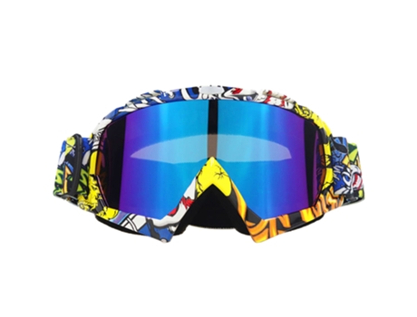 Gafas de motocross, gafas de esquí, gafas de casco, gafas de exterior para hombres y mujeres ELKUAIE